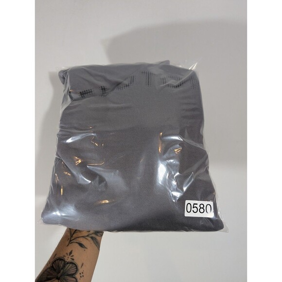 Adidas Womens Grey Peloton Crew Neck Sweatshirt Sz S Workout Gym Running Sports - Picture 10 of 10